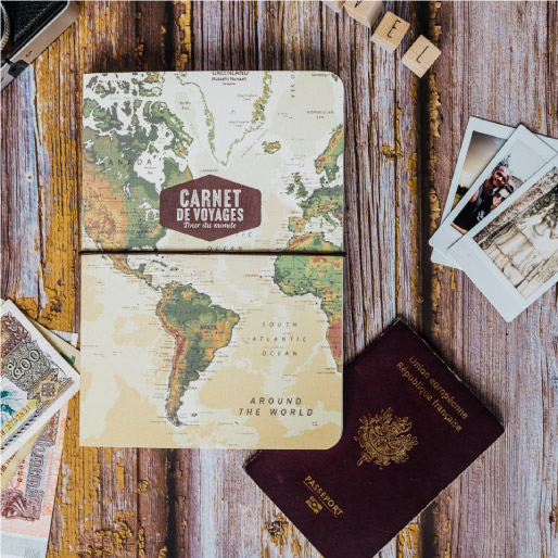 Voir le monde et le raconter : mon carnet de voyage
